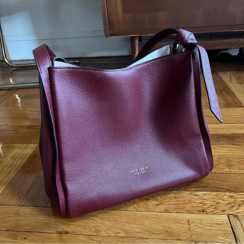 Kate Spade Burgundy Leather Bag